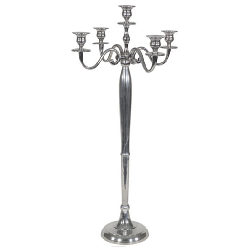 CANDELABRA alumīnija svečturis, augstums 144cm, platums 71cm
