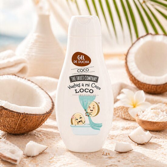 THE FRUIT COMPANY dušas želeja COCO, 600ml