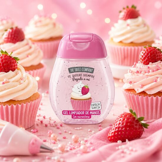 THE FRUIT COMPANY roku dezinfekcijas želeja STRAWBERRIES, 45ml