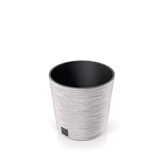 FURU ECO WOOD pārstrādātas plastmasas un koksnes puķu pods, ārtelpu un iekštelpu, d30/h29cm