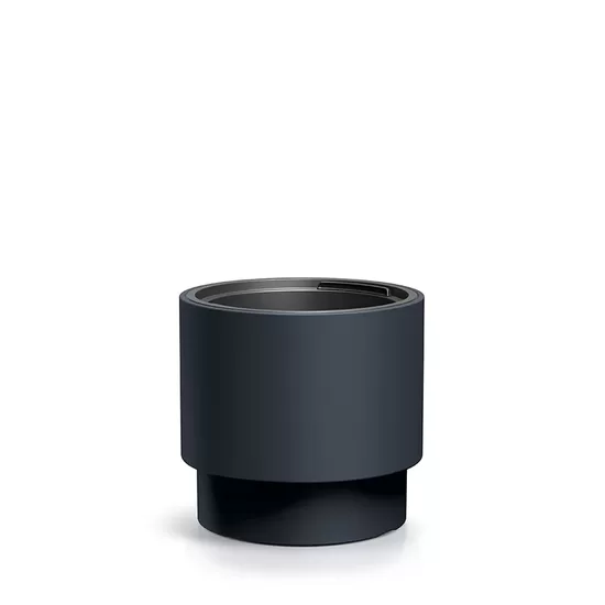 HEOS pārstrādātas plastmasas puķu pods, ārtelpu un iekštelpu, d47/h44cm