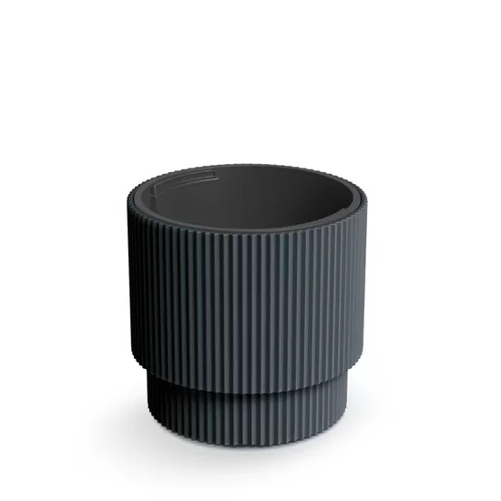 MILLY pārstrādātas plastmasas puķu pods, ārtelpu un iekštelpu, d30/h28cm