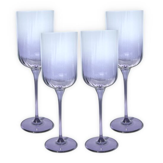 RAKLE stikla vīna glāzes 4gab 350ml