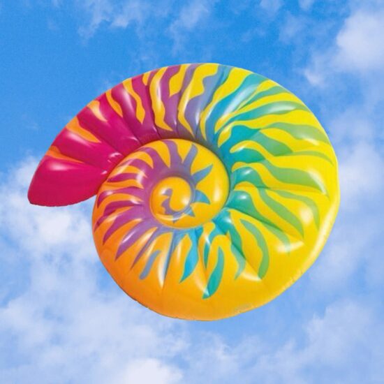 INTEX piepūšamā rotaļlieta "Gliemežvāks" 140x175cm
