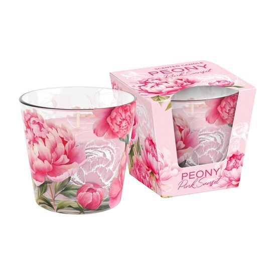 BARTEK "PEONY" aromātiskā svece +/-30h