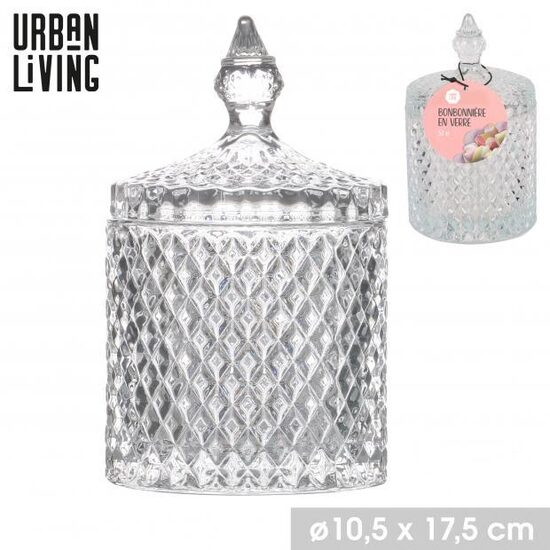 URBAN LIVING  stikla uzglabāšanas trauks