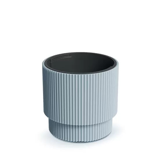 MILLY pārstrādātas plastmasas puķu pods, ārtelpu un iekštelpu, d30/h28cm