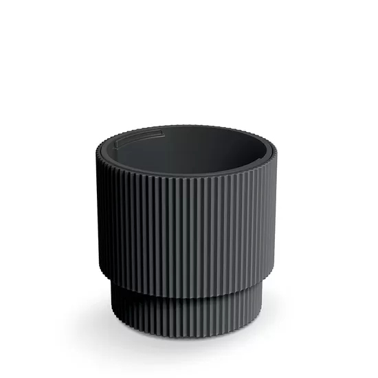 MILLY pārstrādātas plastmasas puķu pods, ārtelpu un iekštelpu, d30/h28cm