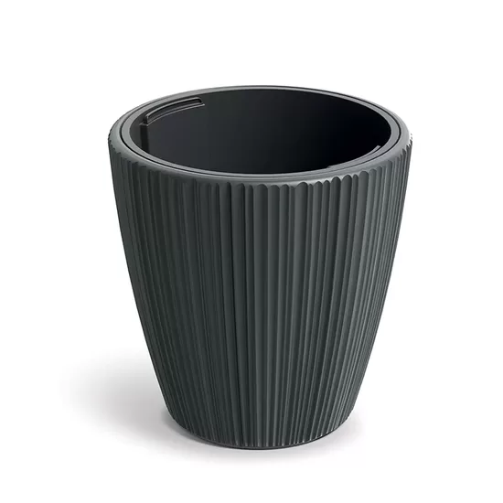 ORO pārstrādātas plastmasas puķu pods, ārtelpu un iekštelpu, d39/h40cm