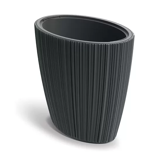 ORO pārstrādātas plastmasas puķu pods, ārtelpu un iekštelpu, 39.5x59.5x54.5cm