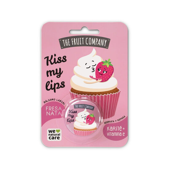 THE FRUIT COMPANY lūpu balzāms, STRAWBERRY CREAM, 10g