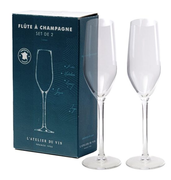 L'ATELIER DU VIN stikla šampanieša glāzes 2gab 160ml