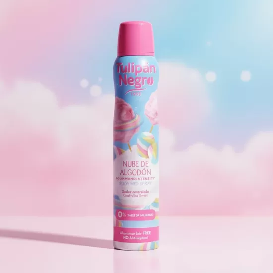 TULIPAN NEGRO izsmidzināms dezodorants COTTON CANDY, 200ml