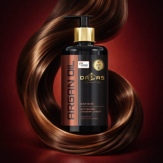 DALAS matu maska ar dzērveņu ekstraktu un aragana eļļu, 900ml