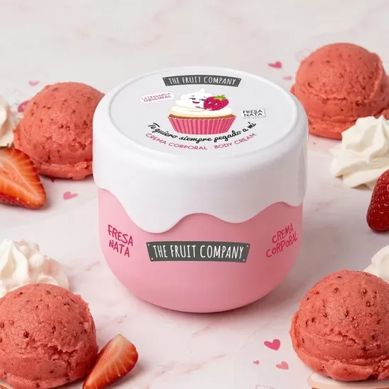 THE FRUIT COMPANY krēms STRAWBERRIES, 200ml