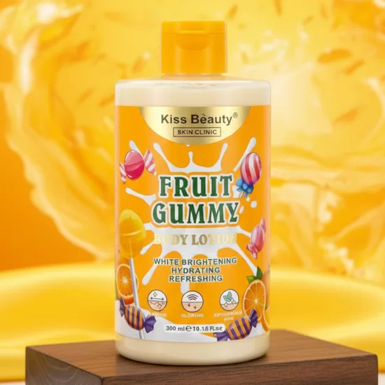 KISS BEAUTY ķermeņa losjons FRUIT GUMMY, 300ml