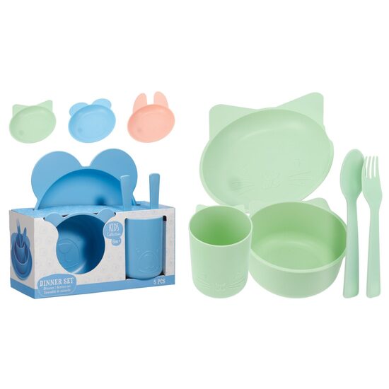 EXCELLENT HOUSEWARE plastikas trauku komplekts 5gab