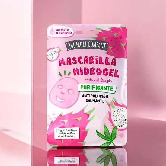 THE FRUIT COMPANY hidrogēla attīroša sejas maska, DRAGONFRUIT, 31g