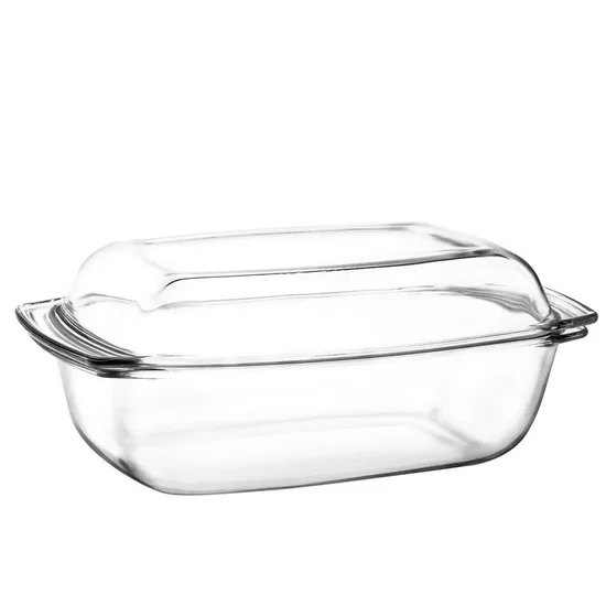 FLORINA stikla cepamforma 5.6L, droša lietošanai no -40*C līdz +300*C