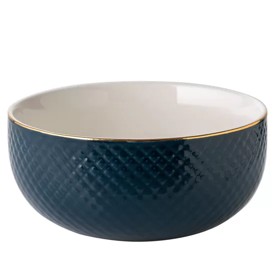 TIFFANY porcelāna bļoda d13cm, zila