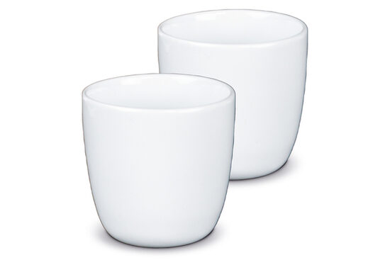 SABATIER porcelāna krūžu komplekts 400ml 2gab, bez roktura