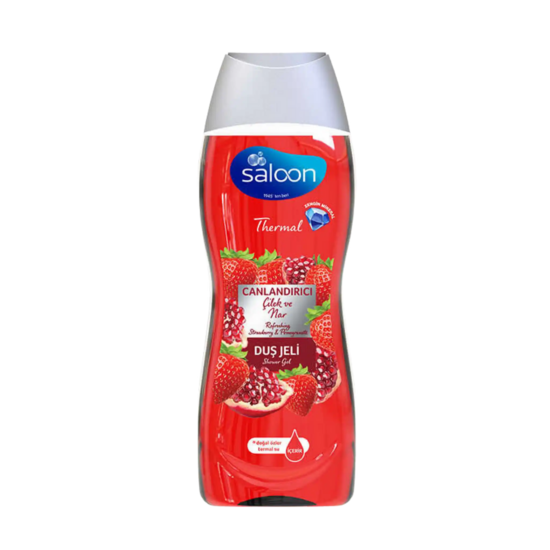SALOON "Thermo therapy" dušas želeja ar zemeņu un granātābolu aromātu, 450ml