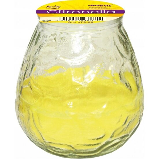 BISPOL citronella aromāta svece +/-40h